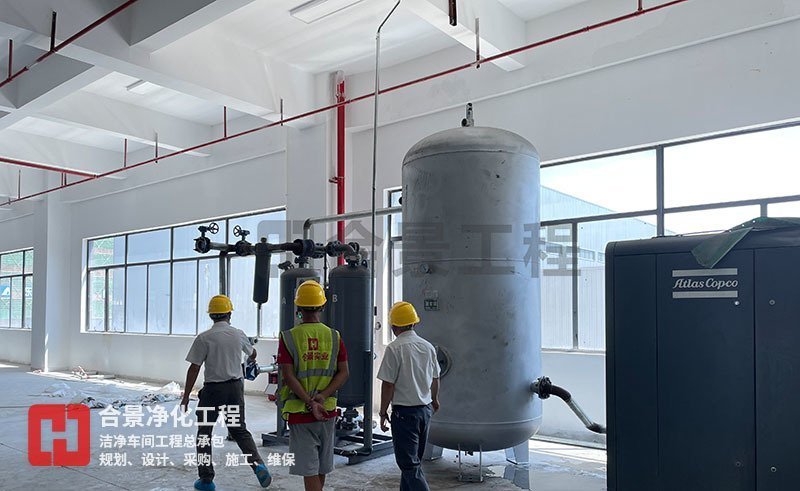 宇皓新型光學(xué)材料無(wú)塵車間廠房